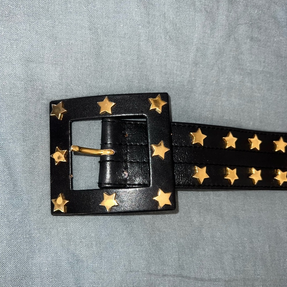 Gold ⭐️ studded Escada Women's Belt
